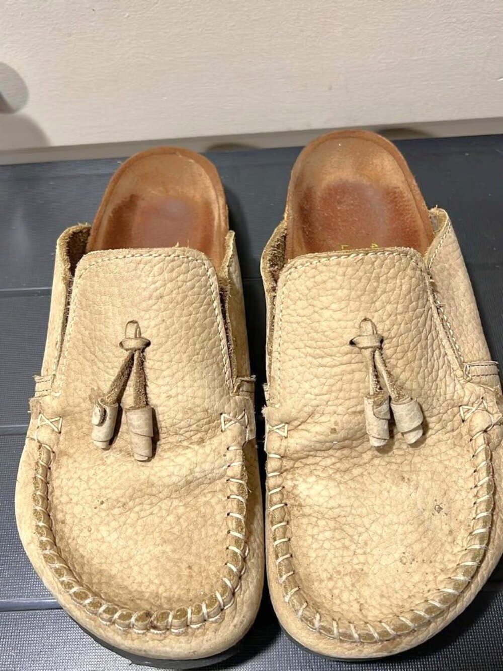 Rare Birkenstock Papillio Madagascar Moccasin Clog 40